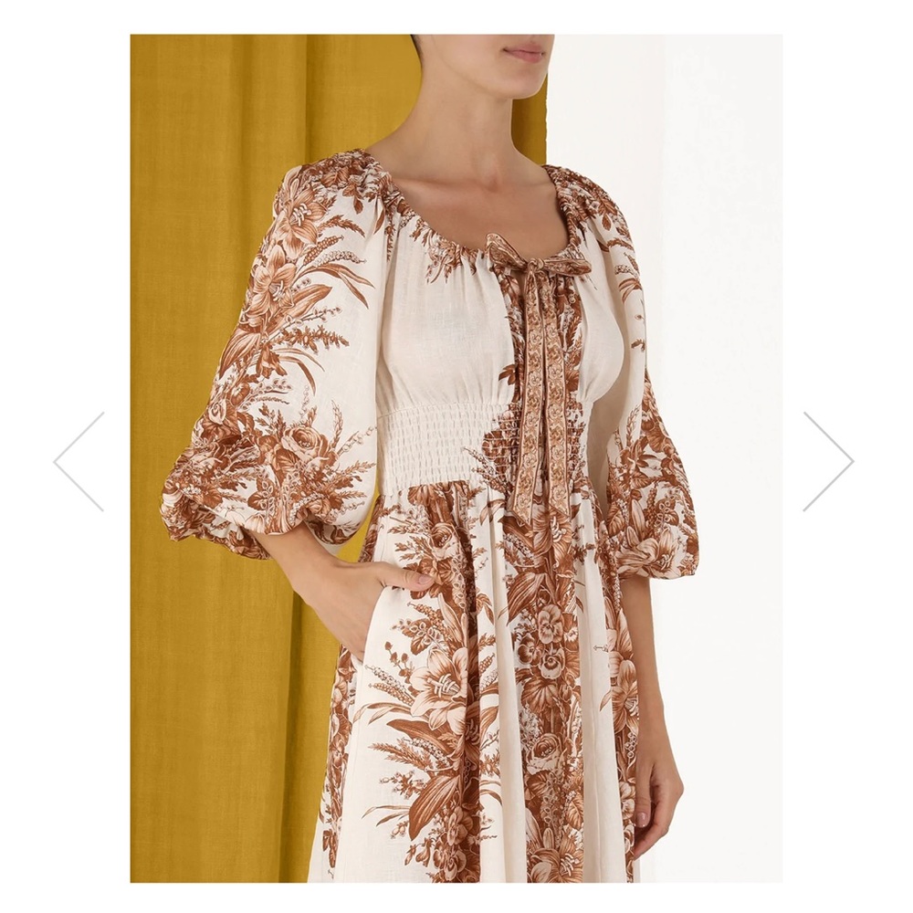 Zimmermann Moonshine Scoop Long Dress AUS 2 (US8)